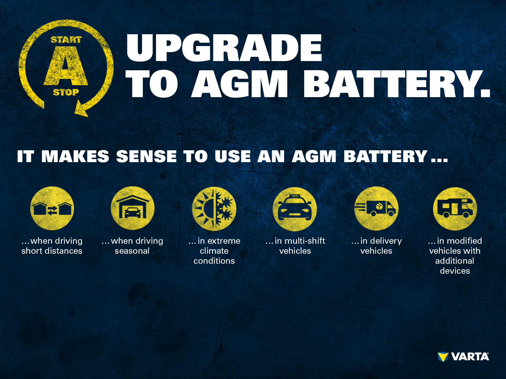 AGM battery updgrade reasons