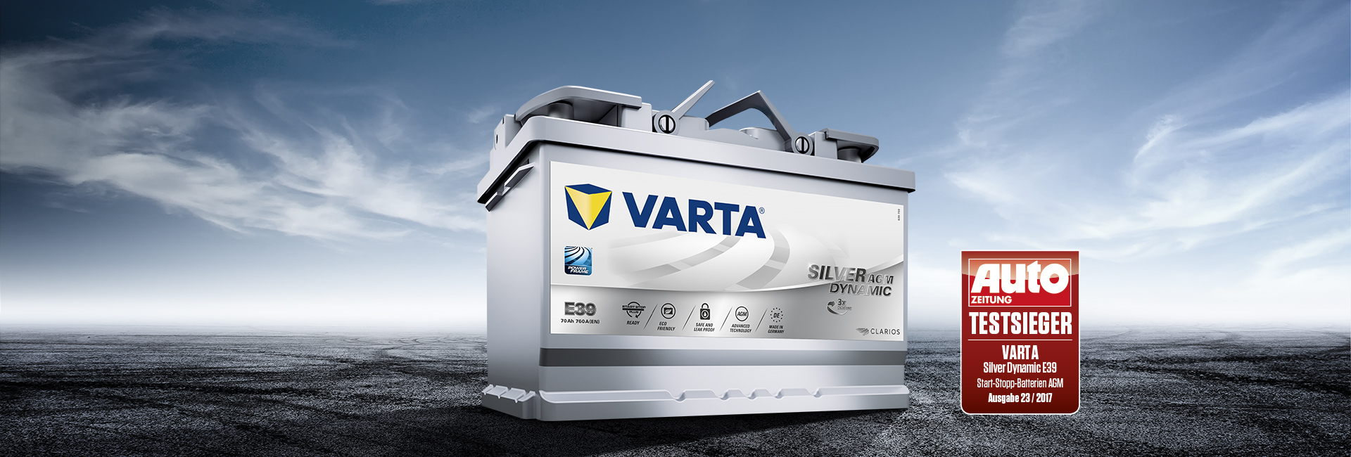 VARTA Silver Dynamic AGM E39 Testsieger bei Auto Zeitung - VARTA Battery  World